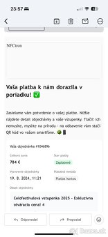 LOVESTREAM 2025 - 3 dnove vstupenky ( celofestivalove)