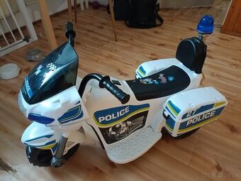 Elektro motorka polícia