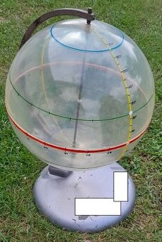 Retro učebná pomôcka na geografiu