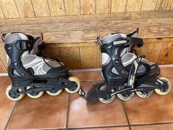 Detské kolieskové korčule č.33-36