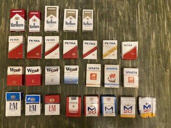 Cigaretové krabičky