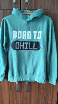 krásna mikina - bunda Born to Chill veľkosť 158 - 164 HM