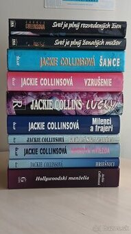 10 KNIH JACKIE COLLINSOVA - IBA OSOBNÝ ODBER