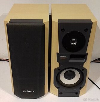 Krasne 60W reproduktory TECHNICS 33x16x24cm 2-pasmove, AB43