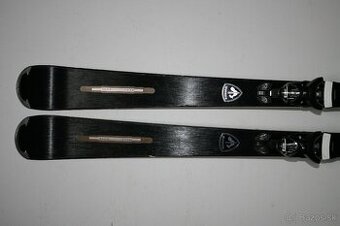 lyže Rossignol 167 cm drevene jadro , titan, DIN 12