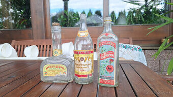 Retro fľaše R. Jelínek