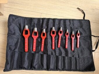Sada kruhových vyrážačov KS TOOLS nepoužité