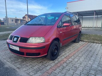 Alhambra 1.9TDI 85kW - SERVIS - NOVÉ GUMY Zima/Leto