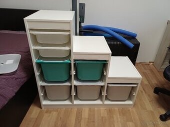 TROFAST Úložný diel s boxmi