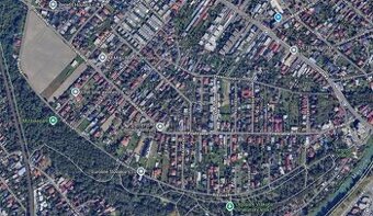 Pozemok Vrakunský lesík 1 652 m2, šírka 23 m.