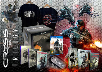 CRYSIS REMASTRED trilogy PS4 + FIGURE ALCATRAZ 2 LED