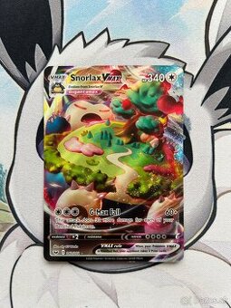 Snorlax Vmax, vzácna Pokemon karta