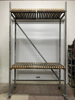 Lešenie na kolieskach - dosah 5m, malá alebo veľká plošina