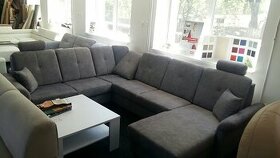 Moderná sedacia súprava s komfortným sedením Ľ-roh