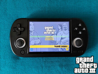 Nová konzola Anbernic RG40XX H WiFi Black ▬ Super SONY PSP