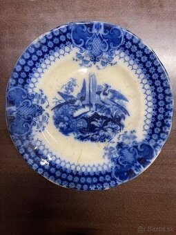Starozitny porcelanovy tanier