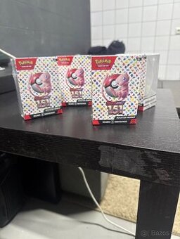 Predam pokemon 151 booster bundle 4 kusy