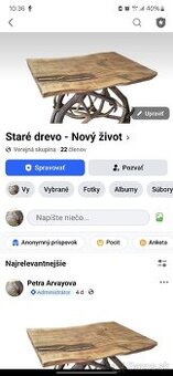 Staré drevo- nový život