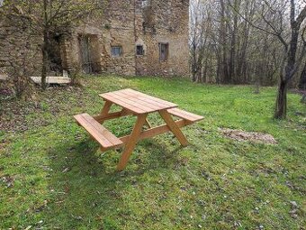 Detská záhradná lavica