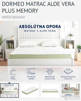 Dormeo matrac aloe vera 140X200