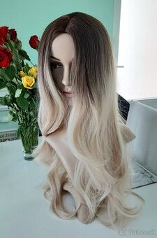 Blond ombre parochňa + čiapka