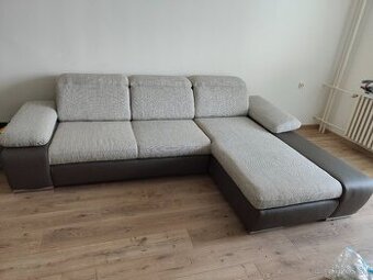 Rozkladacia sedacia súprava s úložným priestorom