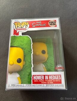 Funko POP 1252 The Simpsons Homer In Hedge Special Edition