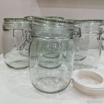 Ikea, dóza s vrchnákom, 1 liter - 1