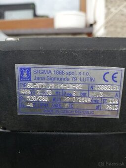 Sigma obehové čerpadlo 65 NTT 79 - 14, 400 V
