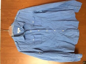 CALVIN KLEIN originál azurova damska bluzka M
