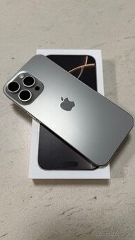 Predám iPhone 16 pro max 256GB Natural Titanium