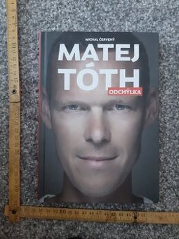 Matej Tóth kniha ODCHÝLKA originál autogram