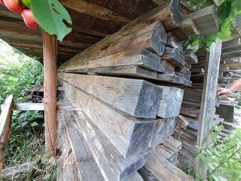 Stavebné rezivo, hranoly, fošne, dosky