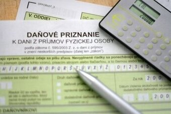Daňové priznanie typ A a B rok 2024, 2023, E9 vrátenie daní