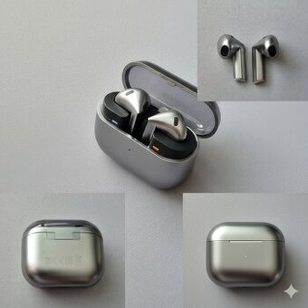 Samsung Galaxy Buds3 strieborné v záruke ešte rok a niečo