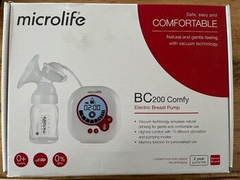 Elektrická odsávačka materského mlieka Microlife