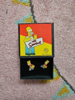 Manžetové gombíky Simpsons