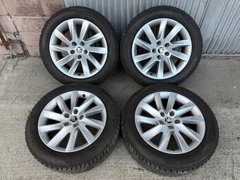 17" Elektrony 5x112 SKODA zimne pneu 215/55 R17