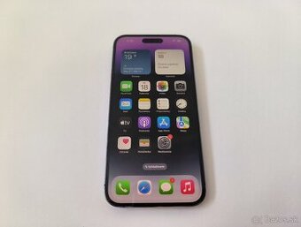 apple iphone 14 PRO 256gb Purple / Batéria 100%