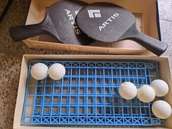 Pomalý stolný tenis RETRO hracka - 1