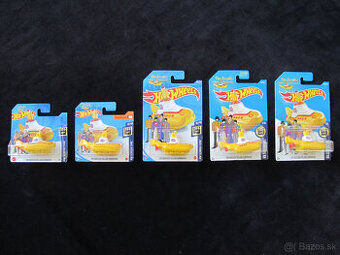 Hot Wheels The Beatles Yellow Submarine Žlutá ponorka TH