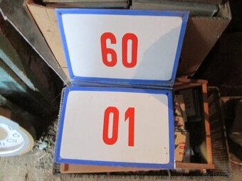 smaltované tabuľky 1