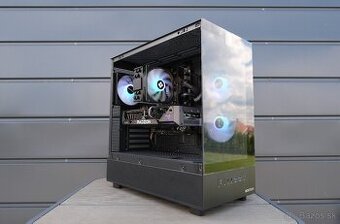 Herný PC, Ryzen 5 9600X, RX 7600XT 16GB, 32GB RAM, SSD