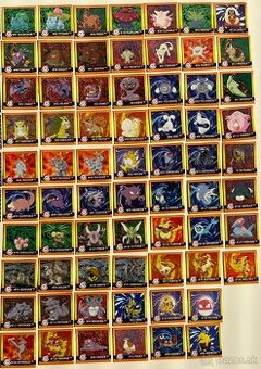 Pokemon Stickers 1999 ARTBOX 1. seria