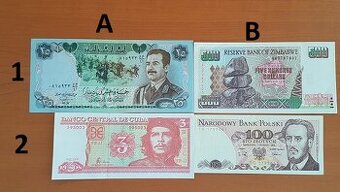 Bankovky mix svet XF