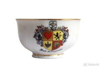 Porcelánový šálek OHME s erbem