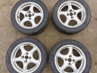 Mazda MX-5 Enkei R15 disky + Nankang semi-slick