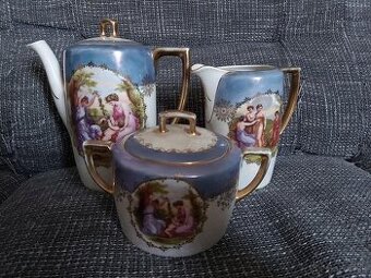krasny stary porcelan