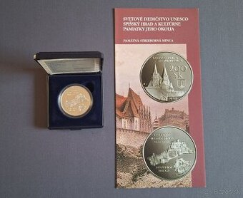 200 sk 1998 Spišsky hrad Unesco Proof
