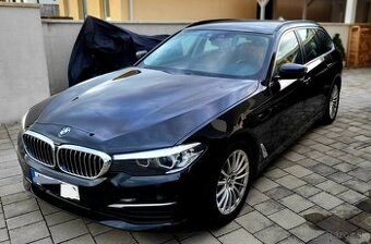 BMW 520d Touring, 2019, 165 tis. km, koža, tempomat, servisn